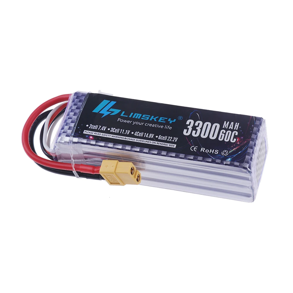 Batteria LiPo 4S 14.8V 3300mAh - Drone Racing Battery recensione e prezzo