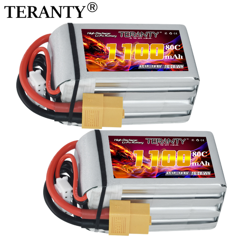 Batteria Lipo TERANTY 4S 1100m - Drone Racing Battery recensione e prezzo