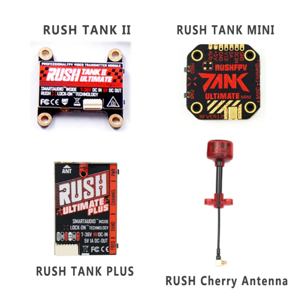 RUSH TANK Ultimate II/Mini/PLU - Drone Racing Frame recensione e prezzo