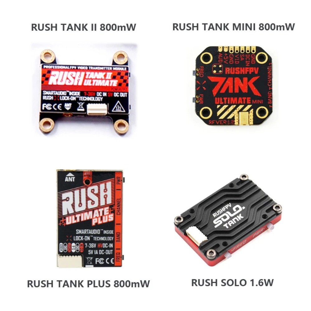RUSH TANK Ultimate II/Mini/PLU - Drone Racing Frame recensione e prezzo